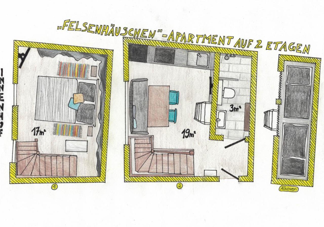 Das Gelbe Haus - Drei Besondere Ferienwohnungen Flensburgo Exterior foto