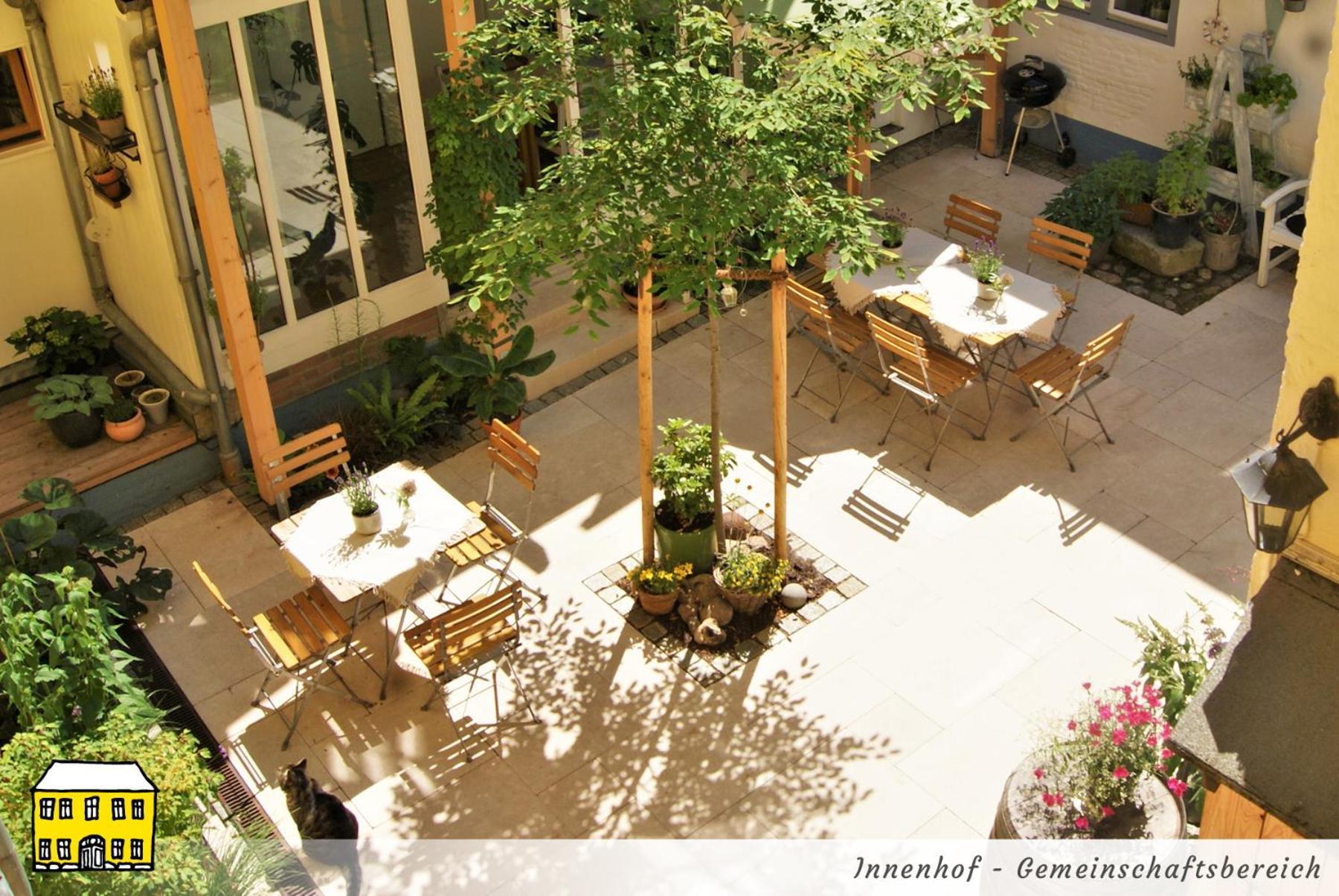 Das Gelbe Haus - Drei Besondere Ferienwohnungen Flensburgo Exterior foto