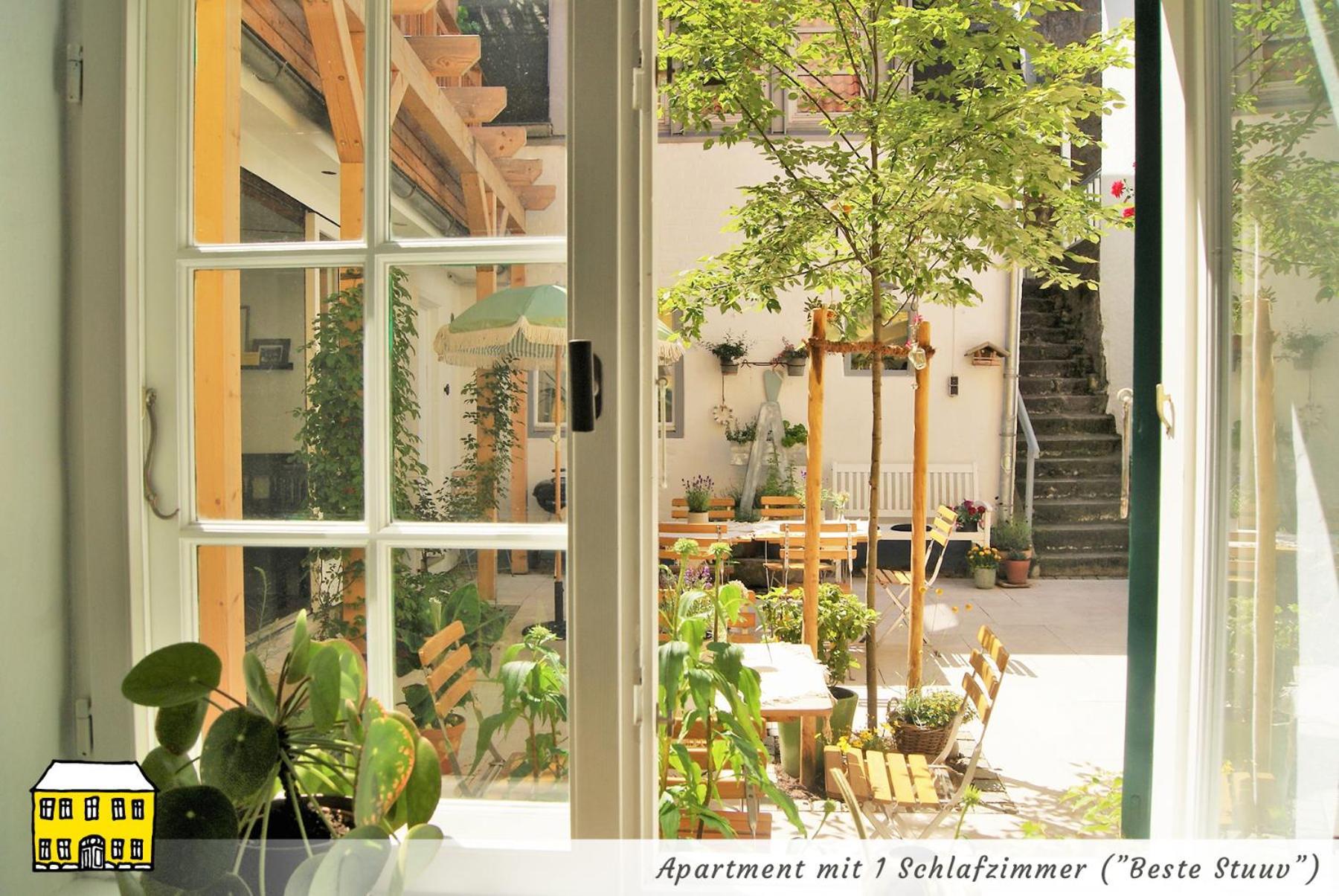 Das Gelbe Haus - Drei Besondere Ferienwohnungen Flensburgo Habitación foto
